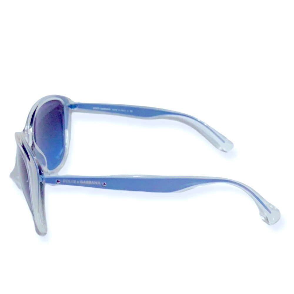 DOLCE & GABBANA Clear Cat Eye Sunglasses DG 6075 - Picture 2 of 7